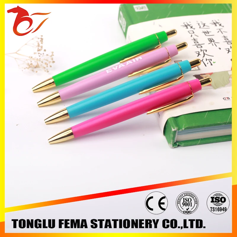 fema hot selling gold pen with