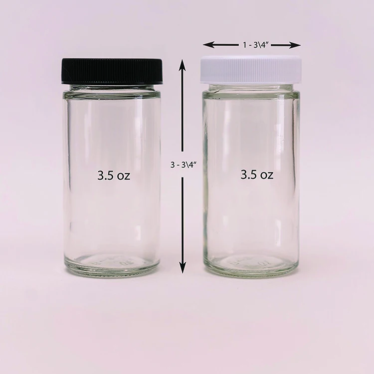 glass spice jars with shaker lids