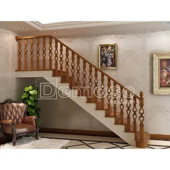 Barandillas De Madera De Estilo Elegante - Buy Barandillas De Madera