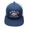 Custom design cotton polyester 6 panel mesh trucker hat caps