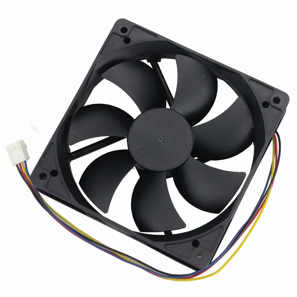 120mm 5 Inch 5v 12v 24v Dc Brushless Pc Computer Case Axial Cooling Fan