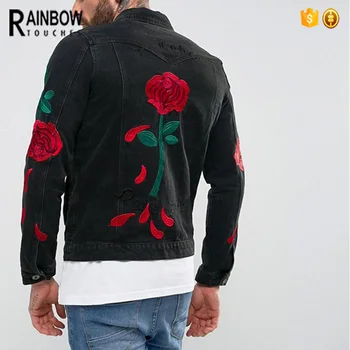 jacket jeans rose