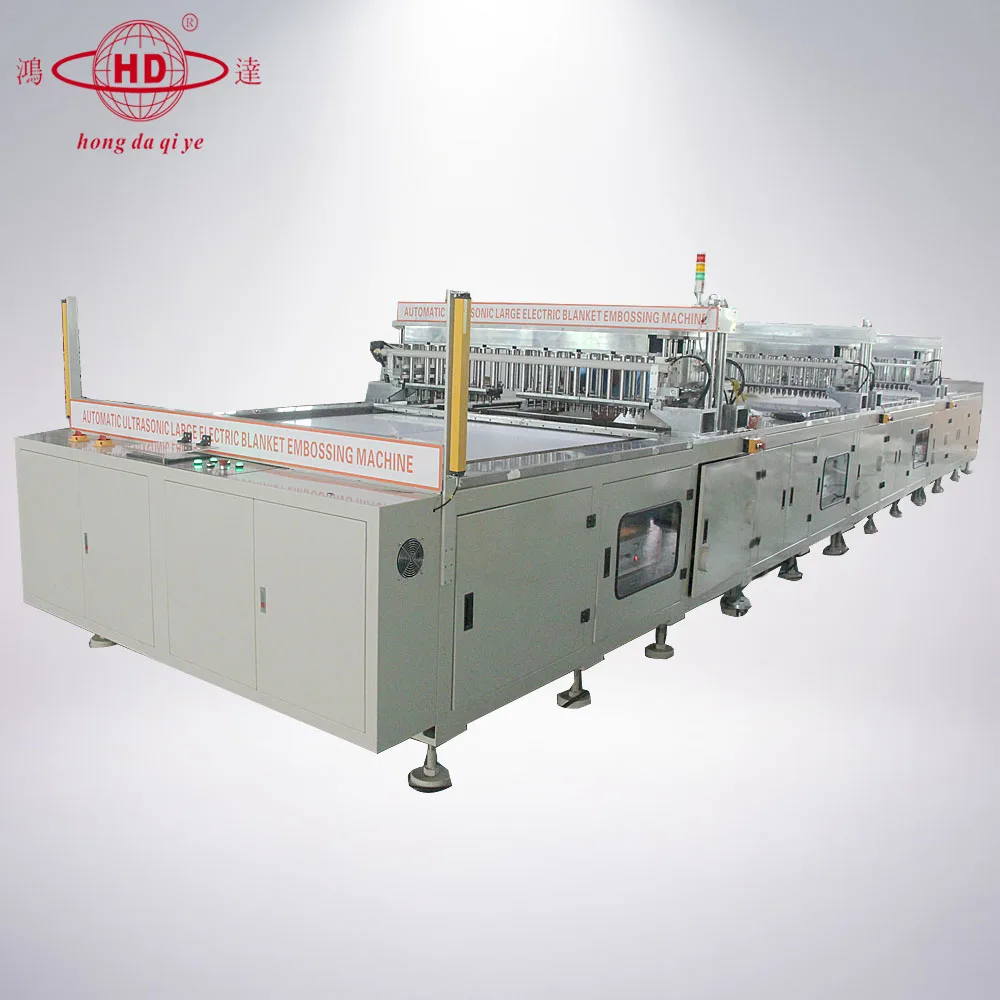 Ultrasonic Highspeed Electric Blanket Machine,Full Automatic