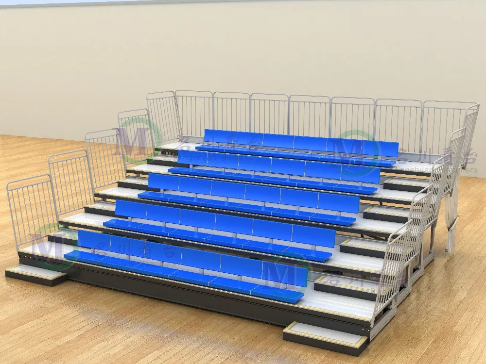 Mctb501fb Venus Retractable Bleacher Backrest Telescopic Grandstand