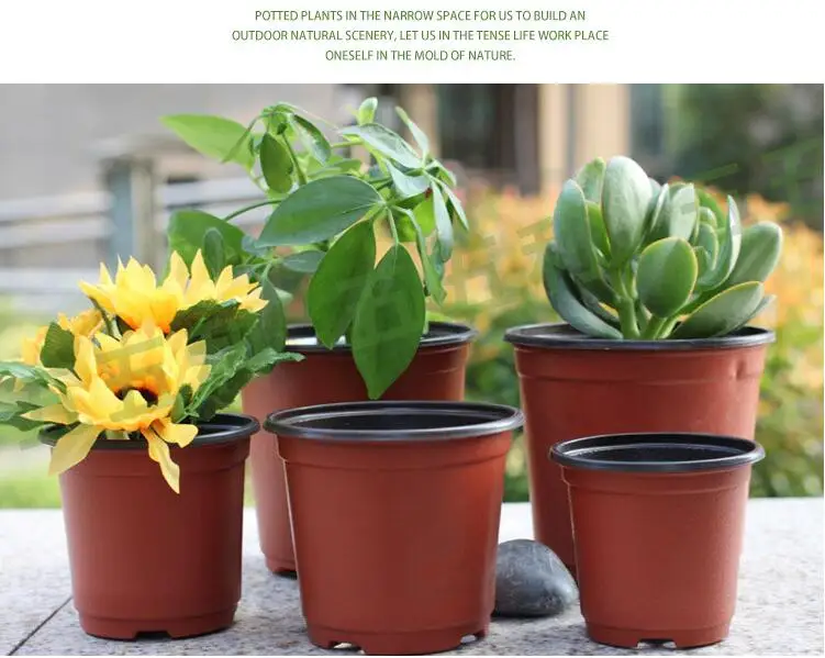 polyethylene flower pot