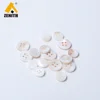 Natural White River Shell Button with Rim BN80069