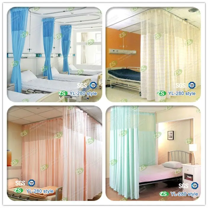 2016 Popular Design Colorful Medical Curtains With Competitive Price