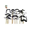 DIY Photo Booth Props Party Funny Black Funny Mustaches On Stick HPC-0381