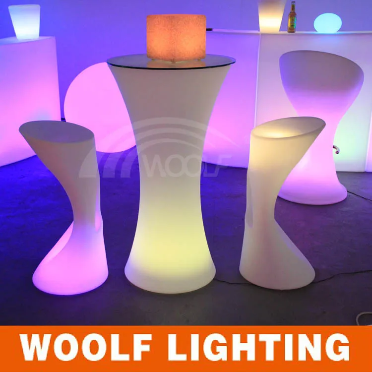 Outdoor Party High Table Wedding Decoration Led Light Table Buy Decoration Led Light Table,Led