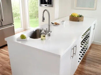 Nsf Non Toxic White Solid Surface Kitchen Countertops View Solid