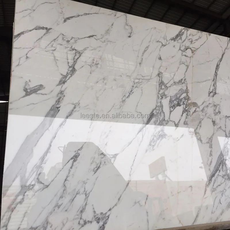 High Quality Sizes Natural Statuario Snow White Marble Slab For High Quality Sizes Natural Statuario
