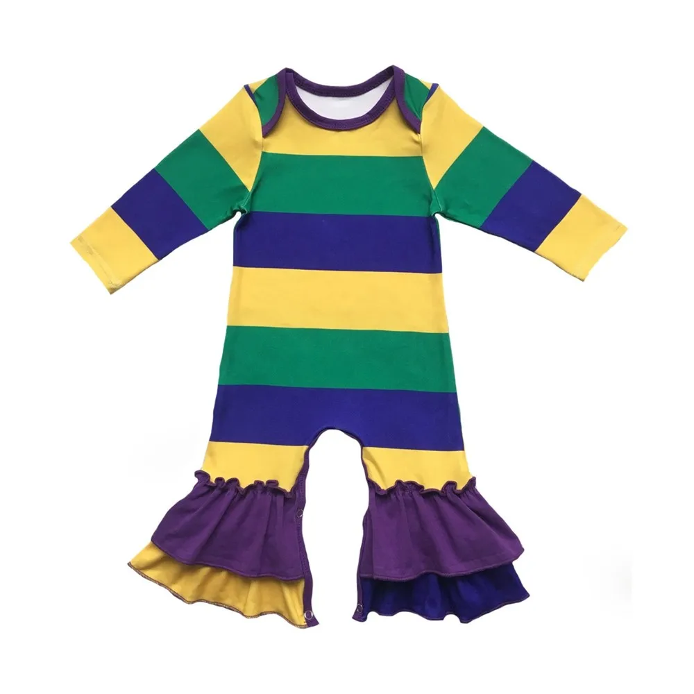 Carnival Costume Kids Outfits Mardi Gras Boutique Baby Girls Romper