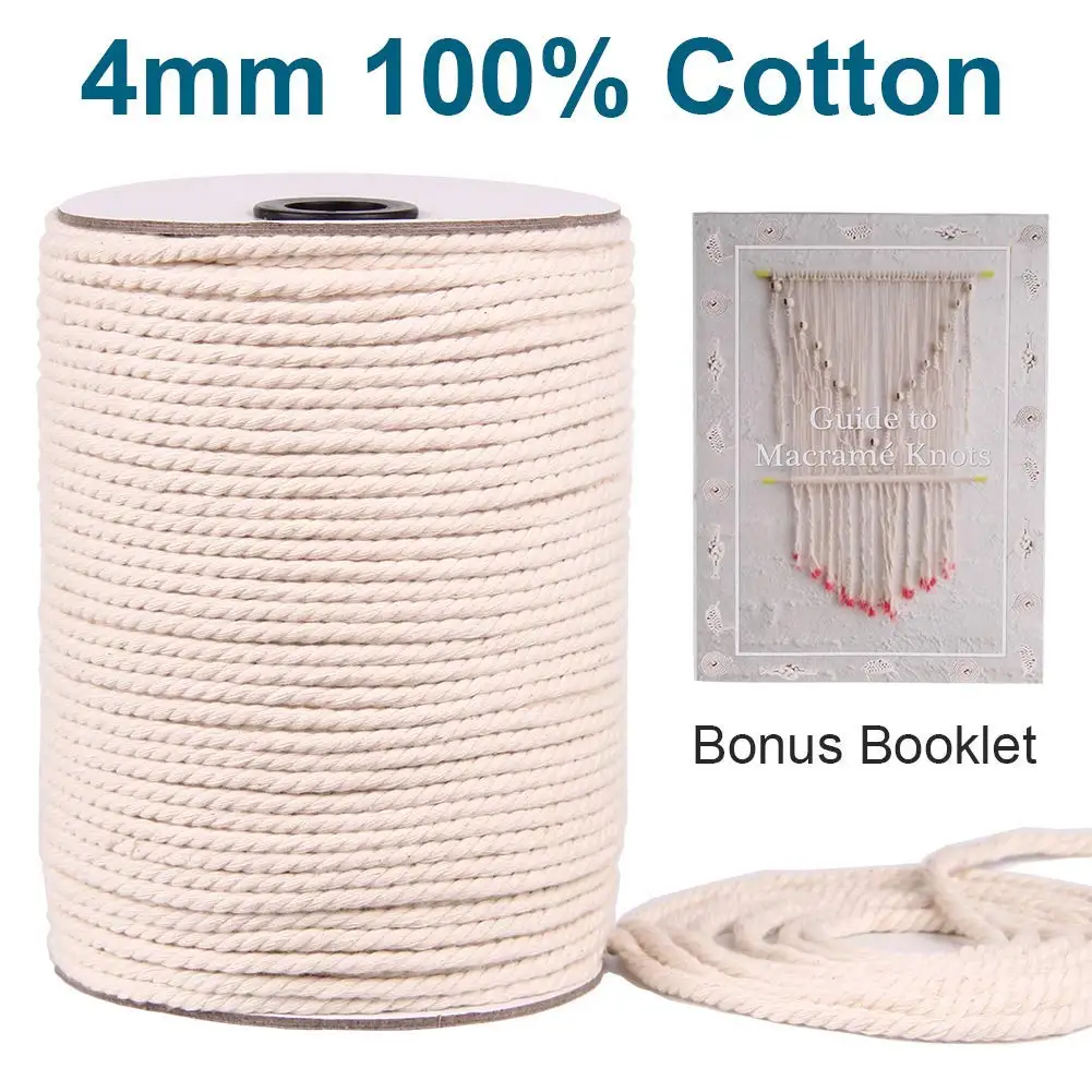 Evans Cordage Co. T.W Evans Cordage 29-003 1//4-Inch by 1200-Feet Twisted Cotton Rope T.W