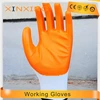 malaysia hand job Nylon Nitrile coated working safety gloves cut resistant