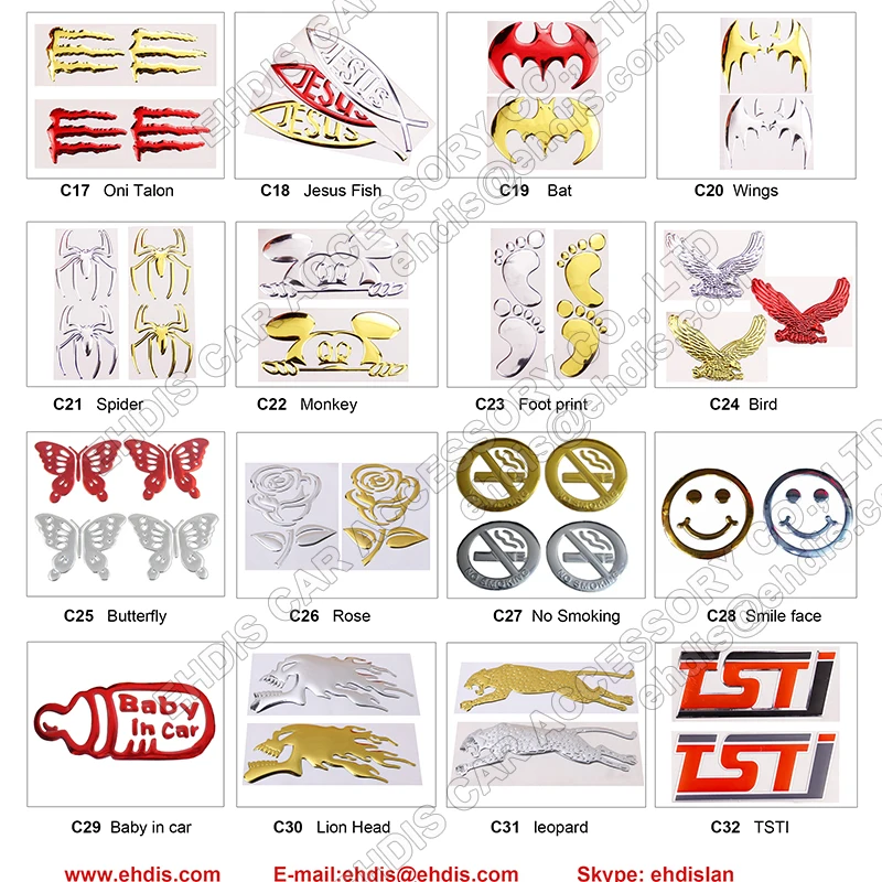 Car Emblems Car Badges Auto Emblems Auto Chrome Emblems Buy