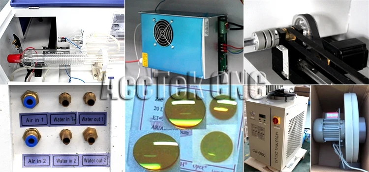 AKJ1390H Made in China CNC machinery machine gemstone laser cutting machine for plywood blanket plastic