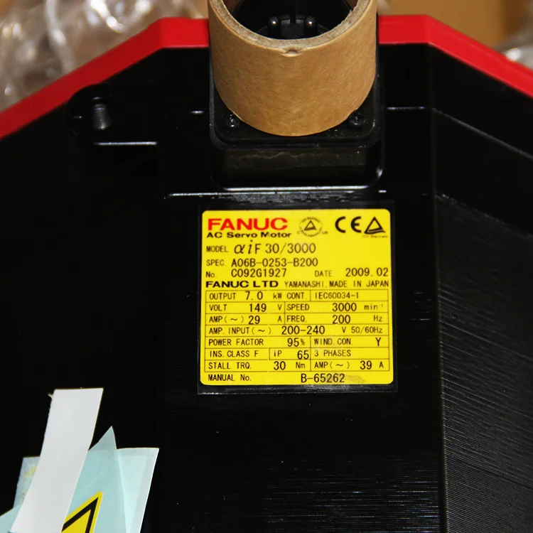A06B-2075-B003 BiS 40/2000 B Mới Gốc Fanuc AC Động Cơ Servo