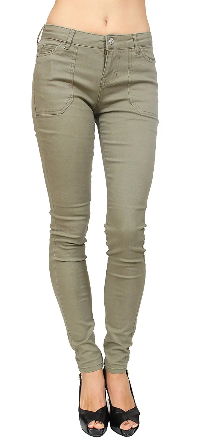 Khaki Jeans Balmain