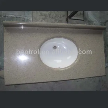 Hot Sale Solid Surface Wash Basin Countertop Bathroom Vanity Top