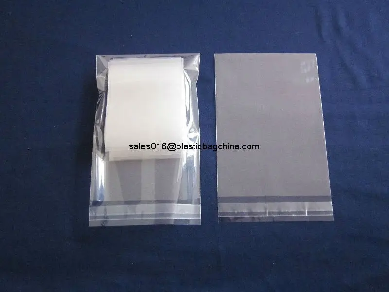 custom printed self adhesive cellophane bags