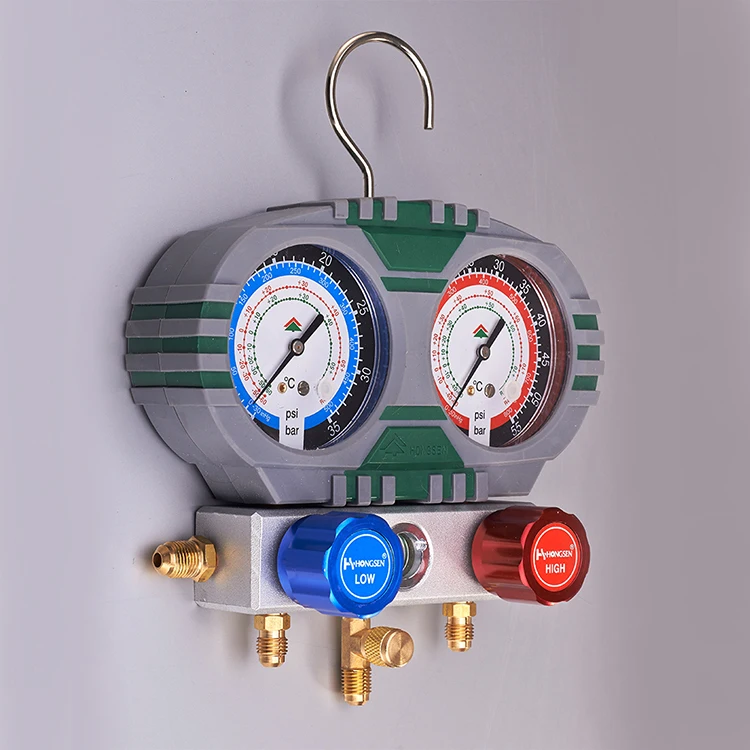 Hss60 Air Conditioning Manifolds Gauges Set With Hose,Manifolds Gauge