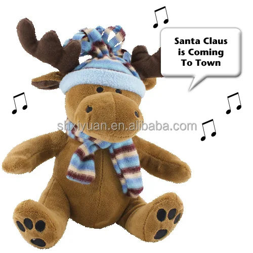 christmas singing plush toys