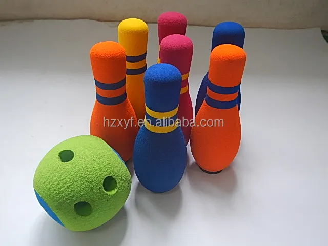 mini bowling ball set