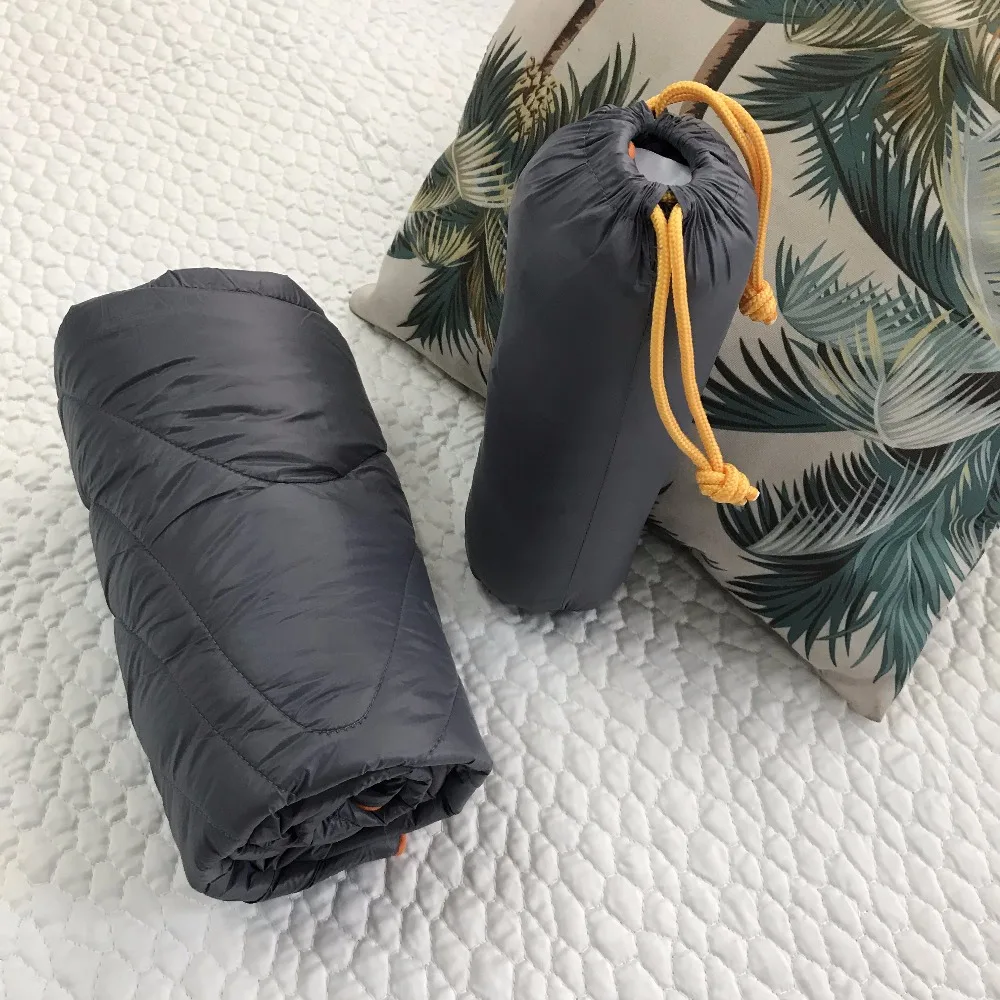 Nylon Waterproof Down Indoor/outdoor Camping Blanket Buy Puffy