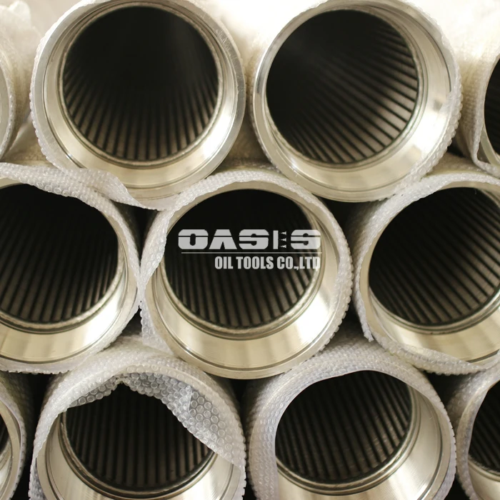 Stainless Steel 304 316 Johnson type water well screen pipes
