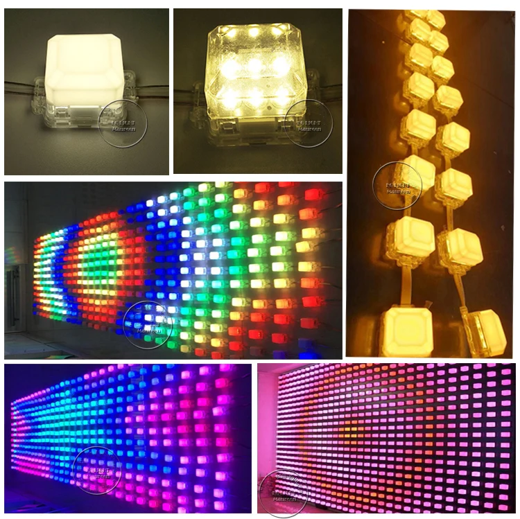 Led Dot RGB dmx512. Led Pixel Light fe3led-Dot-7. Светодиод квадрат. Свет Pixel.