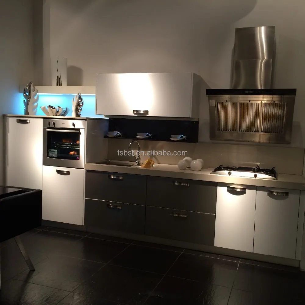 Moderne armoires de cuisine prix aluminium meubles de cuisine ...