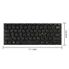 12 inch slim chocolate laptop internal keyboard for laptop notebook with PCB board and usb cable