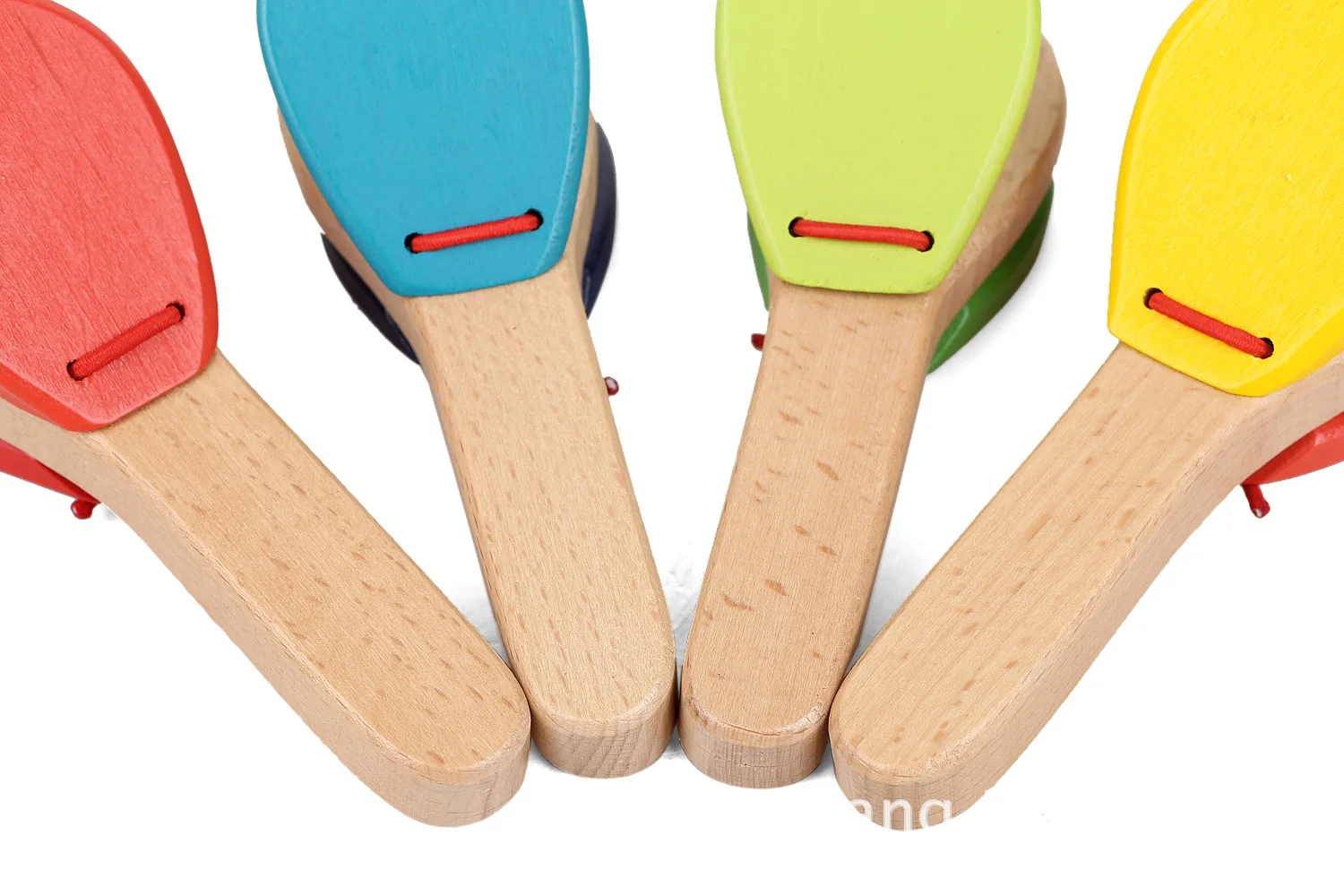 Children Clapper Peg Hammer Wooden Single Hand Flapping