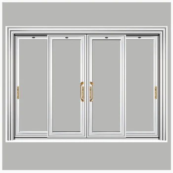 China Aluminum Alloy 4 Panel Sliding Patio Doors Buy Docorative