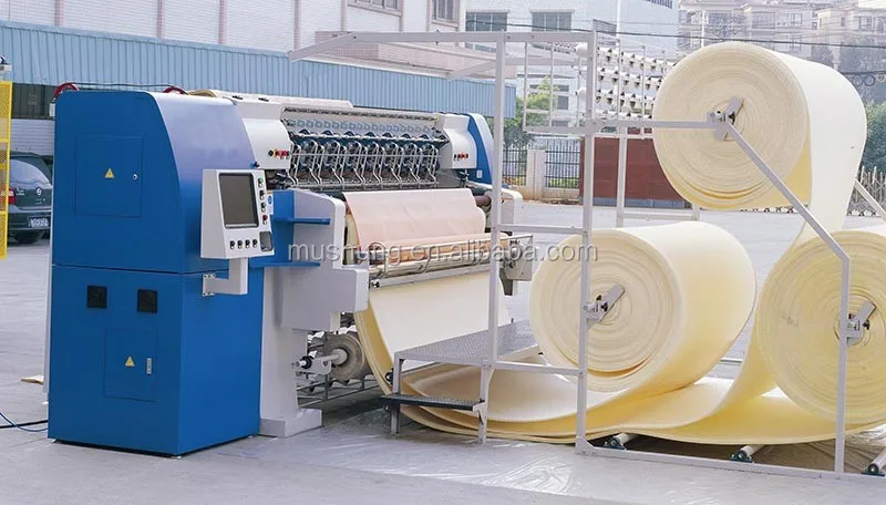 Fabric loader 0.14 6. Multi Needle Chain Stitch bonding Machine.