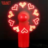 Holiday Articles Wholesale Customized Text Lighting Slogan Led Fan