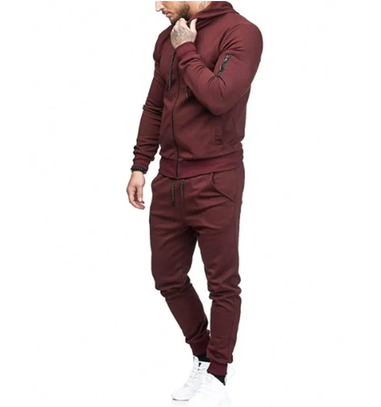 mens plain jogging suits