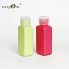 Empty Refillable Frosted Plastic Travel Cosmetic Make up Container For Shower Lotion Cleanser Packing Sample Bottles 100ml