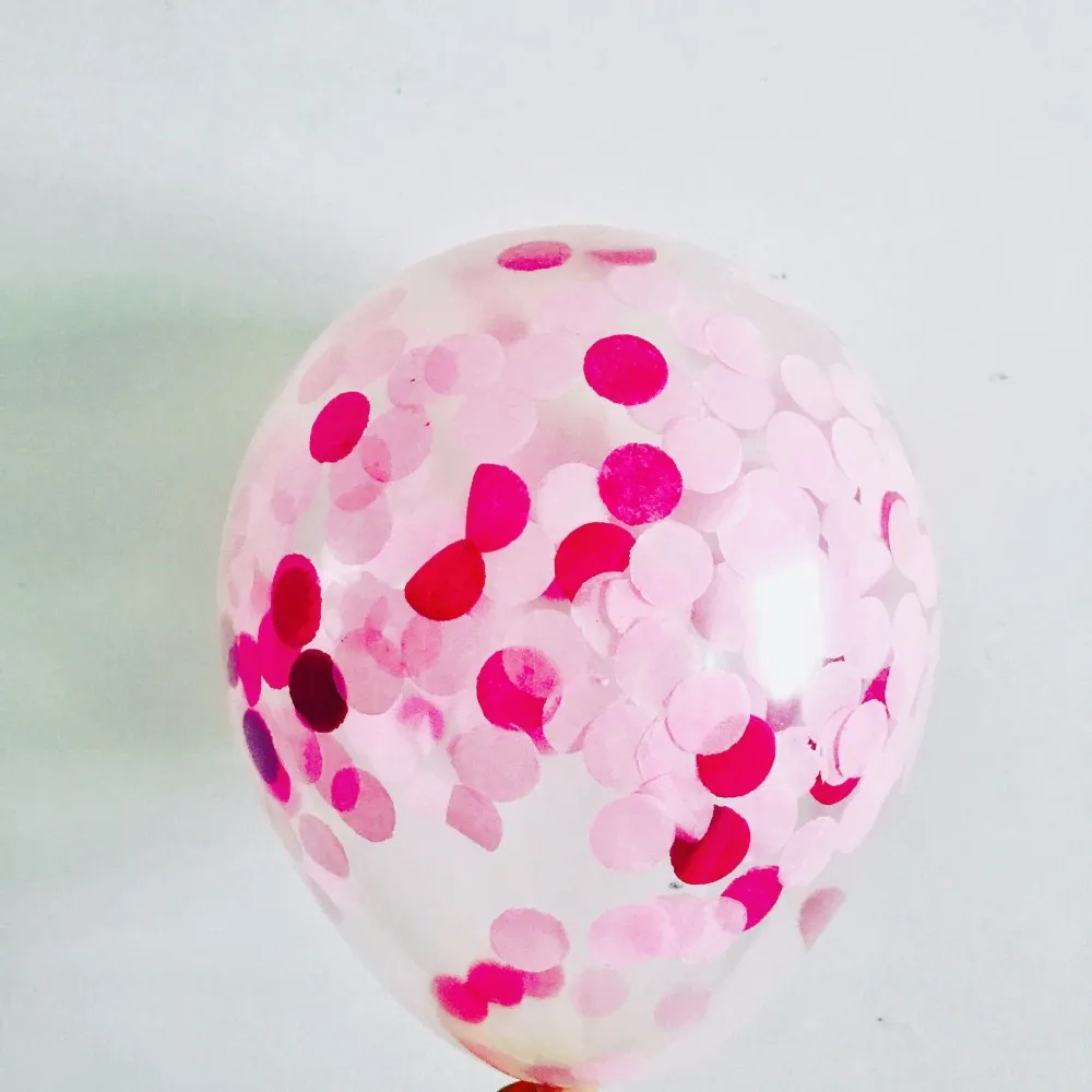 Wholesale 36 Inch Giant Confetti Transparent Latex Balloon For Party