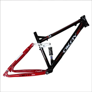 aluminum full suspension mountain bike frame