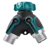 3/4" inch handle 2 way brass Drip Irrigation Garden Hose Connector to Ball valve 2 way ball valve with manual handle