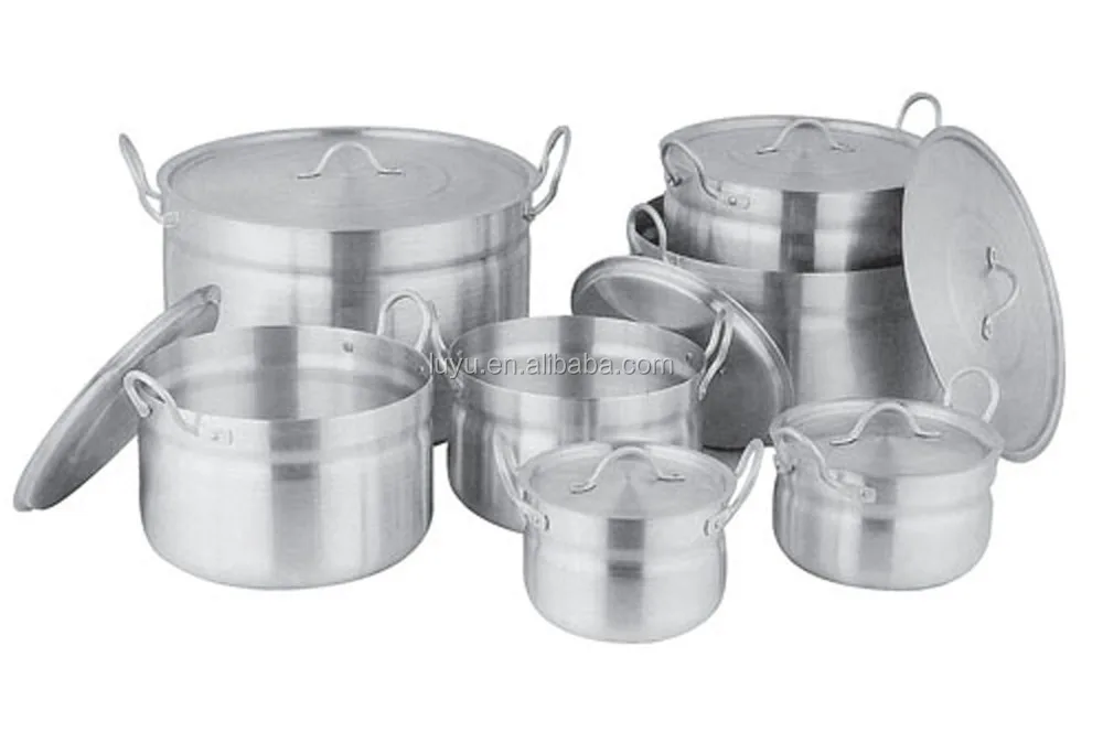 Hot Sale 6pcs Satin Sanding Aluminum Pot Cookware Set Buy Aluminum