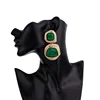 Alloy Ear drop long dangle Epoxy earrings wholesale custom jewelry earring