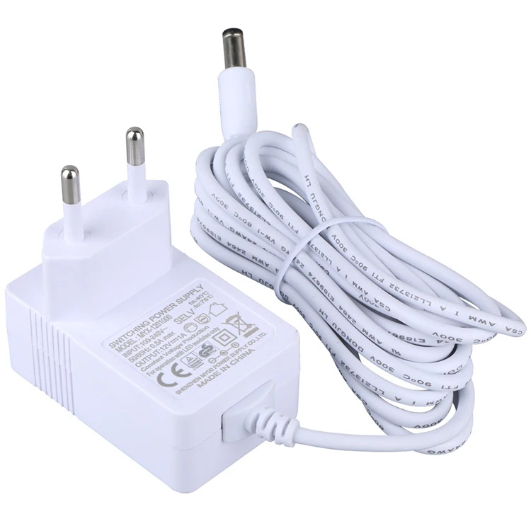 12v 1a power adapter EU 4