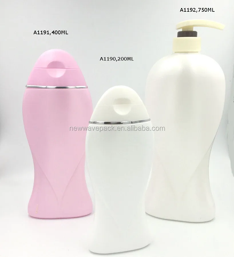 750ml Plastic Shower Gel Bottle With Pump Design Shape Bottle Buy