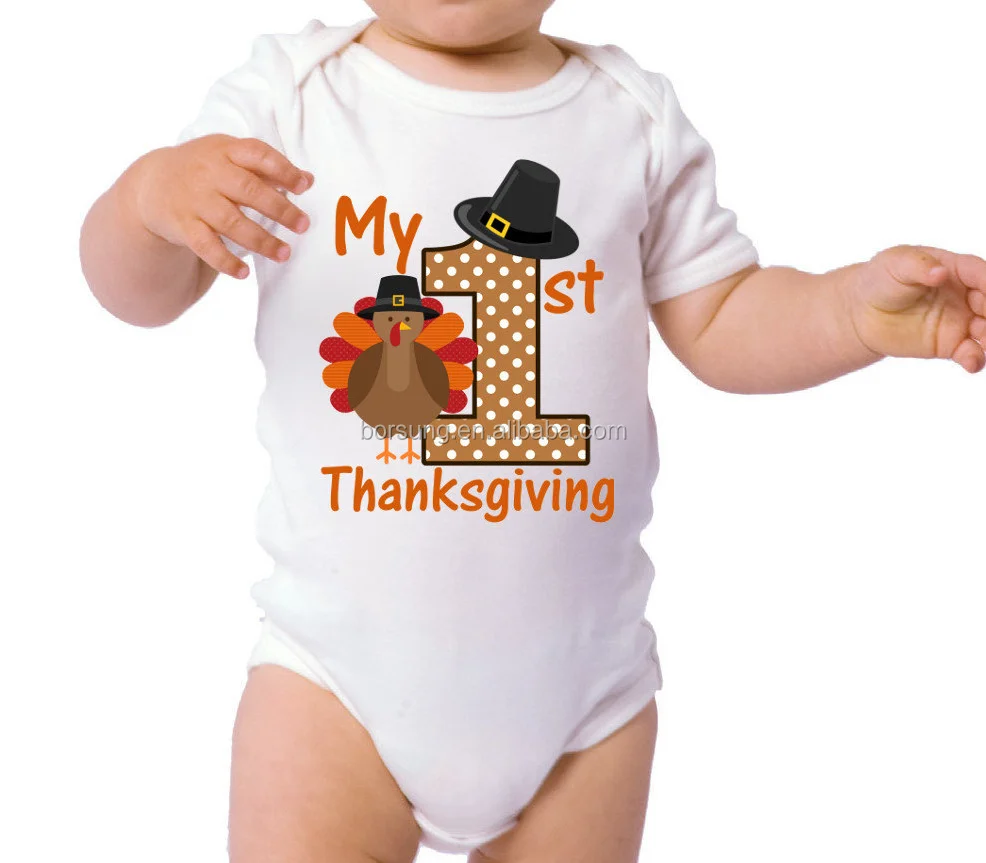 infant first thanksgiving outfit