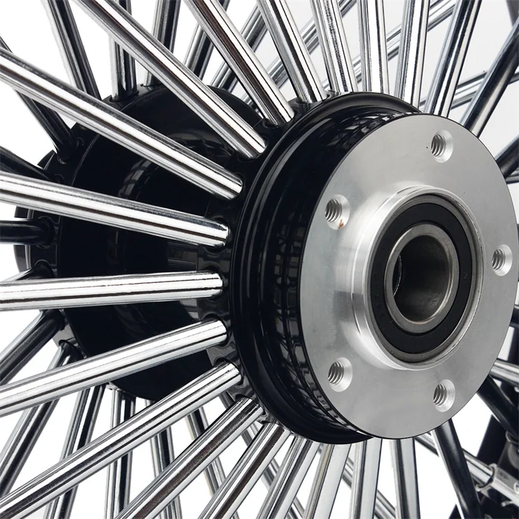 Cnc Machining Stainless Steel Motorcycle 21 Inch Motorcycle Alloy Rims