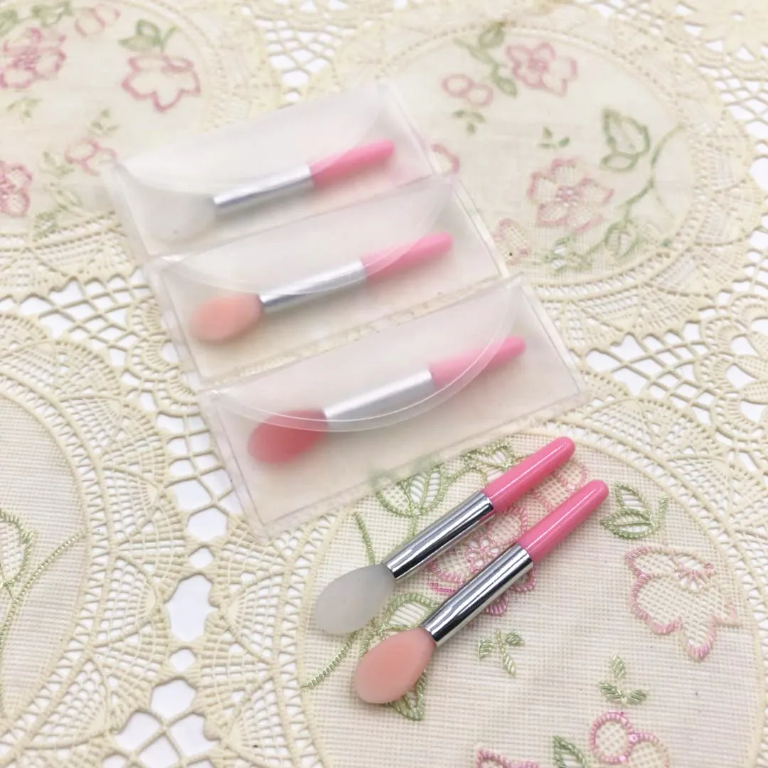 In Stock Wholesale Silicone Tip Lip Gloss Applicator Lip Brush Mini