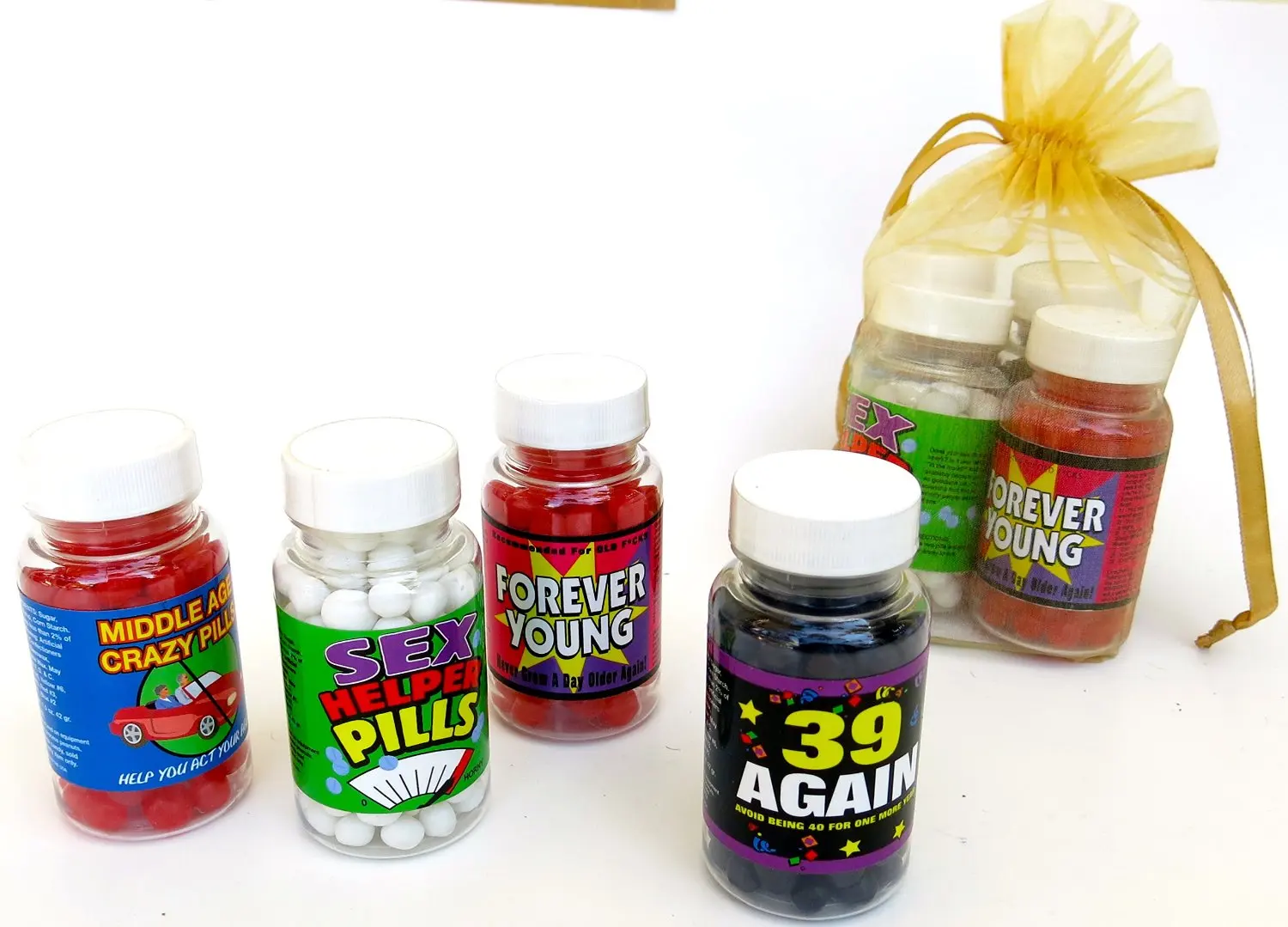 Buy Birthday Pills Gag Gift Pills To Cure All Your Problems These Delicious Candy Pills Really Work Believe In The Title Of These Pills And You Will Believe In The Placebo Effect