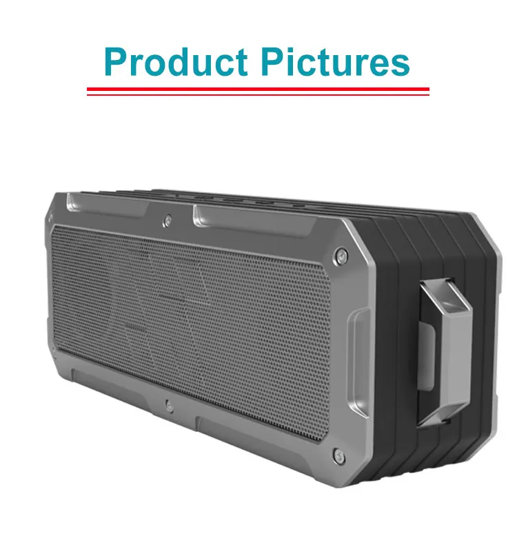 High quality Big power Portable outdoor IP67 waterproof Bluetooth Speaker with Super bass - ANKUX.COM